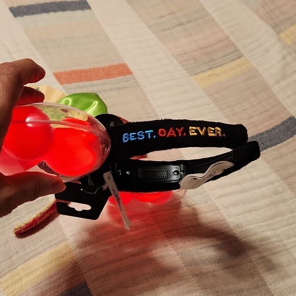 Set of 2 Disney Mickey and Minnie mouse ears headbands - Picture 6 of 8